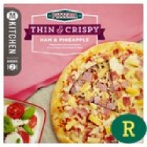 M Kitchen Thin Crust Ham & Pineapple (R) £2.25