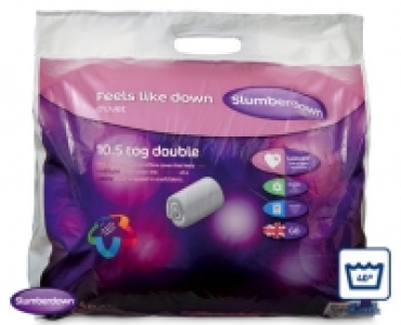 Feels Like Down Duvet Double £12.99