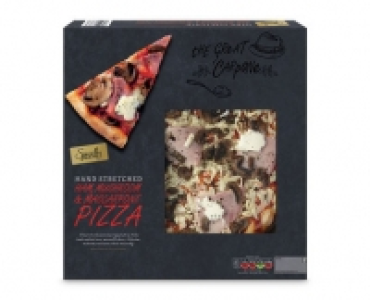 Specially Selected Ham, Mushroom & Mascarpone Pizza