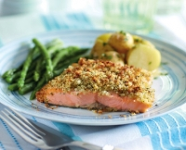 Specially Selected Two Scottish Salmon Fillets with Basil Pe