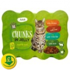 Morrisons Adult Cat Surf & Turf Chunks i &pound;4.69