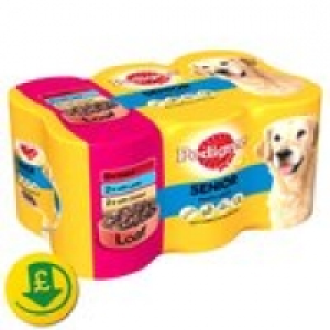 Pedigree Senior Loaf Variety &pound;3.00