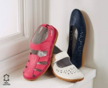 Ladies Leather Casuals