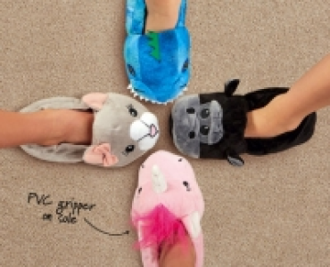 Childrens Novelty Shaped Slippers