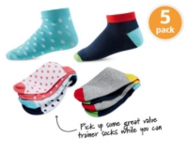 Childrens Trainer Socks