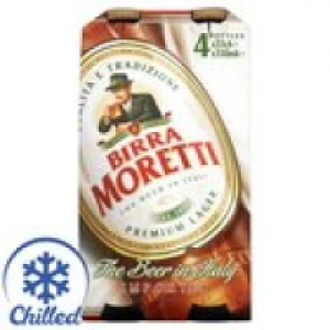 Birra Moretti Bottles Delivered Chilled £4.50