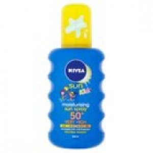 Nivea Sun Kids Coloured Spray SPF 50 £6.00