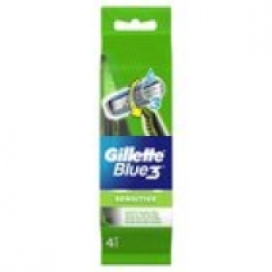Blue 3 Disposablesens Razors &pound;3.99