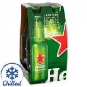 Heineken Bottles Delivered Chilled &pound;4.50