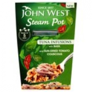 John West Steam Pots Basil £2.49