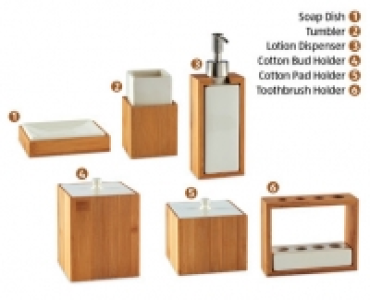 Bamboo Bathroom Accessories