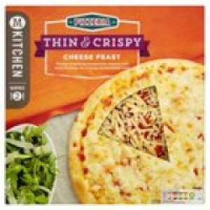M Kitchen Thin Crust Cheese Feast &pound;2.25