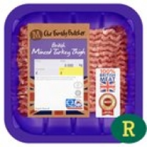 Morrisons British Minced Turkey Thigh &pound;2.49