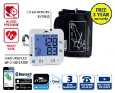 Bluetooth® Blood Pressure Monitor