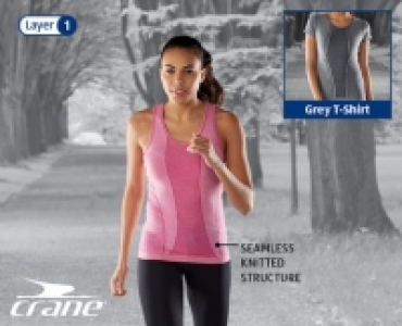 Ladies Running Seamless T-Shirt/Tank