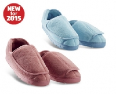 Ladies Easy Fitting Slippers