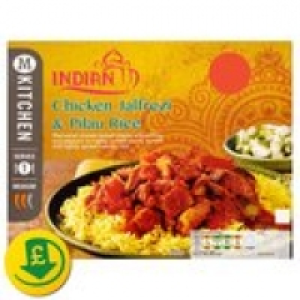 M Kitchen Indian Chicken Jalfrezi & Rice £2.49
