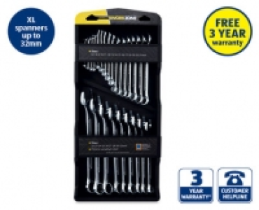 25 Piece XL Combination Spanner Set