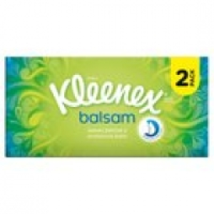 Kleenex Balsam Regular White Tissu &pound;3.00