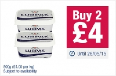 Lurpak Spreadable £4.00