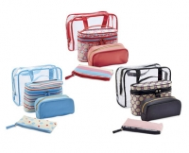4 Piece Cosmetic Bag