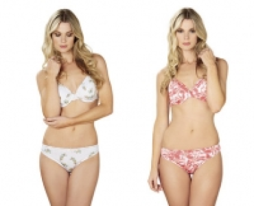 Printed Bra/2 Pack Briefs