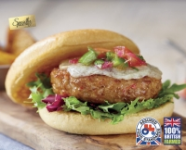 Specially Selected Spicy Chorizo Flavour Pork British Burger