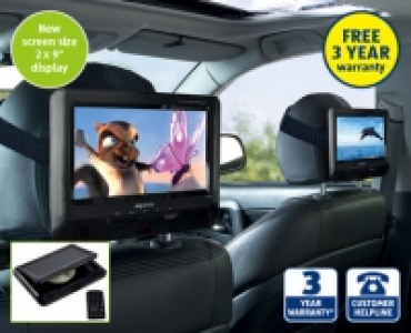 Portable In Car DVD Player £89.99