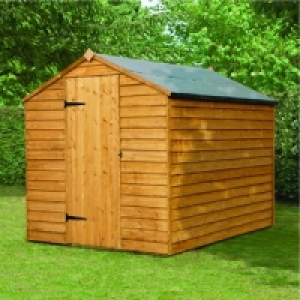 Wickes Overlap Security Apex Shed 8x6 £299.99