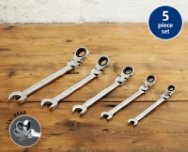 5 Piece Ratchet Wrench Set £12.99