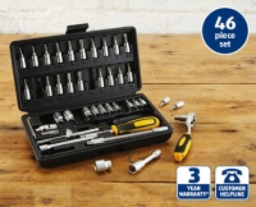 46 Piece Socket Bit Set &pound;14.99