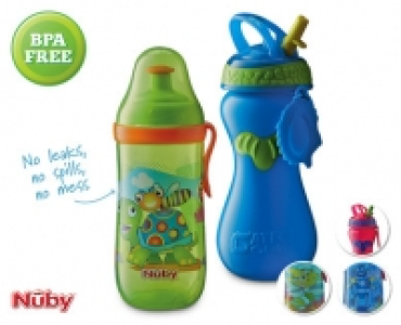 Nuby Pop-Up Sipper/Gator Grip Cup