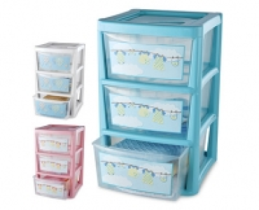 Nursery 3 Drawer Tower