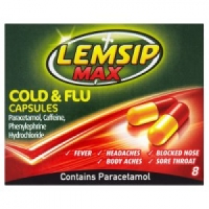 Max Cold & Flu Capsules £2.50