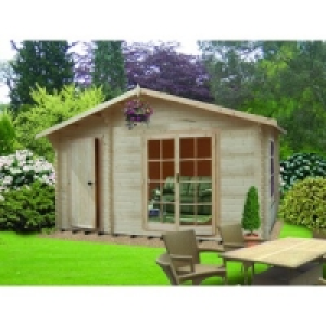 Shire Bourne Log Cabin 14x12ft £2.49
