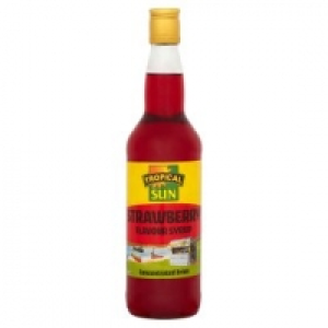 Strawberry Flavour Syrup Concentrated Drink £2.00