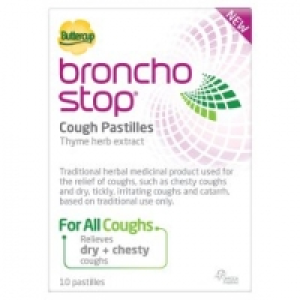 Broncho Stop Cough Pastilles Thyme Herb Extract £2.99