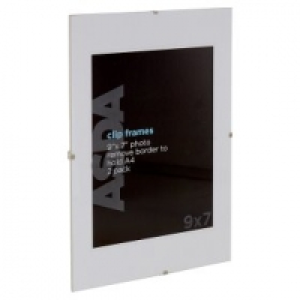 Asda George Home A4 Clear Clip Frame