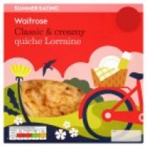 Waitrose quiche lorraine £2.59
