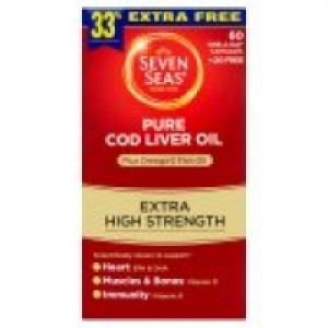7 Seas extra high cod liver oil £7.50