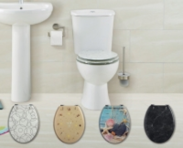 Decorated Toilet Seat