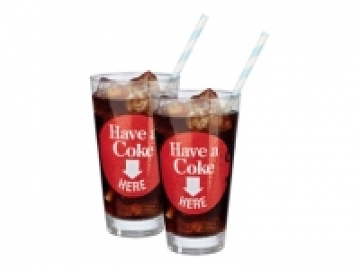 COCA-COLA Glasses £2.99