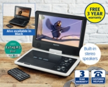 9 Inch Portable DVD Player £44.99