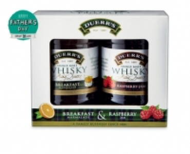 Aldi  Single Malt Whisky Marmalade/Jam Gift Set