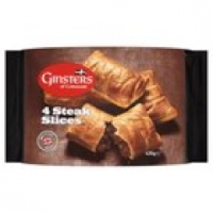 Ginsters Steak Slices &pound;2.00