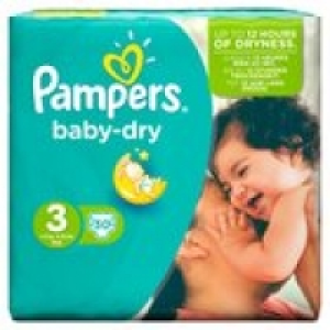 Pampers Baby Dry Size 3 (Midi) Nappies £5.00