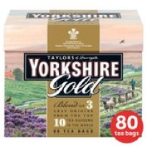 Taylors of Harrogate Yorkshire Gold Tea Bags &pound;2.00