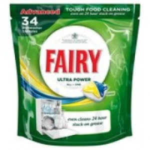 Fairy All in One Dishwasher Tablets Lemon £12.00