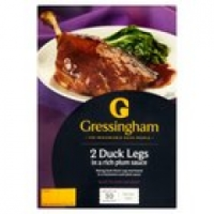 Gressingham Duck Legs In Plum Sauce £4.00
