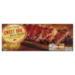 Butchers Selection Sweet BBQ Rack of Pork Ribs Deal at